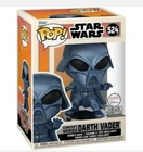 Funko Pop Star Wars Concept Series Darth Vader Disney Exclusive 524 Metallic New