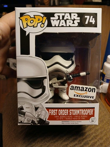 Funko POP! STAR WARS First Order Stormtrooper (Heavy Artillery) #74