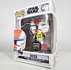 Funko Pop Star Wars Gaming Greats Boss GITD Gamestop Exclusive 458 Bobble-Head