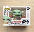 Funko Pop Star Wars Grogu With Butterfly #468 + Free Protector
