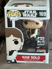 Funko Pop! Star Wars HAN SOLO #169 2017 CELEBRATION EXCLUSIVE RARE