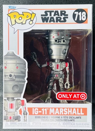 Funko POP! Star Wars IG-11 Marshall #718 | Target Exclusive Bobblehead