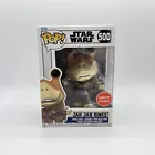 Funko Pop! Star Wars Jar Jar Binks #500 GameStop Exclusive Minor Wear on Box