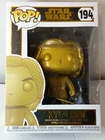 Funko Pop Star Wars Kylo Ren Gold Metallic Walmart Exclusive Vinyl Figure #194