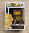Funko Pop Star Wars Luke Skywalker Gold #93 + Free Protector