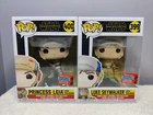 Funko Pop Star Wars Luke Skywalker + Princess Leia Jedi Training Exclusive #399