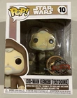 Funko Pop! Star Wars: Obi-Wan Kenobi !with Pin 10 Tattooing Ben #10 scuff mark