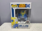 Funko Pop Star Wars R2-B1 Gamestop Exclusive #45 w/Pop Protector