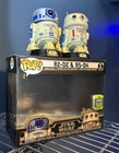 Funko Pop! Star Wars R2-D2 & R5-D4  2023 Galactic Convention Exclusive Unboxed