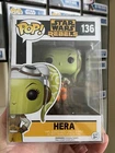 Funko Pop! Star Wars Rebels #136 Hera (Syndulla) in Pop Protector VGC LucasFilms