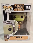 Funko Pop Star Wars Rebels Hera #136; Faded Box