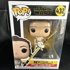 Funko Pop! Star Wars Rey (Yellow Lightsaber) #432 Brand New In Box