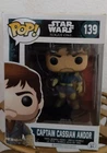 Funko pop Star Wars Rogue One Captain Cassian Andor 139 muñeco de vinilo