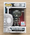 Funko Pop Star Wars Rogue One Death Star Droid NYCC #188 + Free Protector