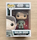 Funko Pop Star Wars Rogue One Galen Erso #186 + Free Protector