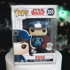 Funko POP! Star Wars Rose in Disguise #205 Specialty Series w/Protector