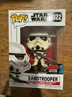 Funko Pop! Star Wars Sandtrooper Fall Convention Excl #322 Vinyl Figure In Box
