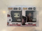 Funko Pop Star Wars Sebulba 304 Aurra Sing 303 Smugglers Bounty Excl w Protector