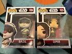 Funko Pop! Star Wars the Acolyte Bazil Tracker 726 & Qimir 723 Brand new in box