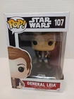 Funko Pop! Star Wars The Force Awakens General Leia #107 Vinyl Brand New Disney