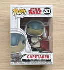 Funko Pop Star Wars The Last Jedi Caretaker #263 + Free Protector