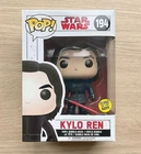 Funko Pop Star Wars The Last Jedi Kylo Ren GITD #194 + Free Protector