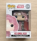 Funko Pop Star Wars The Last Jedi Vice Admiral Holdo #235 + Free Protector