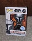 Funko Pop Star Wars | The Mandalorian #479 With Beskar Staff | Funko Exclusive