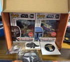 Funko Pop Star Wars the Mandalorian Collector Box Gamestop Exclusive 564 + 561