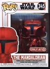 Funko Pop! Star Wars | The Mandalorian Red Chrome Target Excl. W/Soft Protector