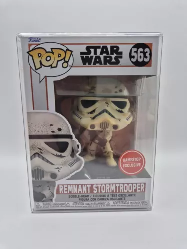 Funko POP! Star Wars The Mandalorian Remnant Stormtrooper Gamestop Exclusive 563