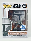 Funko Pop! Star Wars: The Mandalorian with Beskar Staff #479 w/Premium Protector