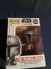 Funko Pop! Star Wars - The Mandalorian with Darksaber  #604 - GameStop (GITD)