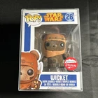 Funko POP Star Wars Wicket #26 Flocked Fugitive Toys Exclusive Rare