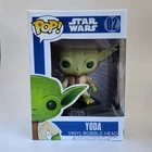 Funko Pop! Star Wars - Yoda (#02) - Blue Box Large Font - Rare Collectible 2011