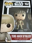 Funko Pop! Star Wars Young Anakin Skywalker #162 With Pop Protector