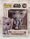 Funko Pop Star Wars - Zeb Orrelios #716 - Entertainment Earth Exclusive New EE