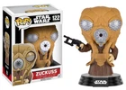 Funko Pop Star Wars Zuckuss Toy Wars Exclusive 122 Vinyl Figure Bobblehead