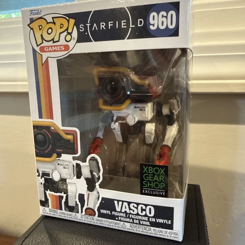 Funko Pop! Starfield: Vasco #960 Xbox Gear Shop Excl. With Soft Protector