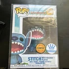 Funko Pop Stitch with Record Player Limited Edition CHASE Disney Lilo & Stitch