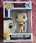 Funko Pop Stranger Things Eleven Burger T-Shirt TV #718 Vinyl Figure