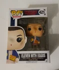 Funko Pop Stranger Things Eleven with Eggos 421 Pop Figure *Box Not Mint