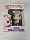 Funko Pop Stranger Things Robin Scoops Ahoy #922 Vinyl Figure With Pop Protector