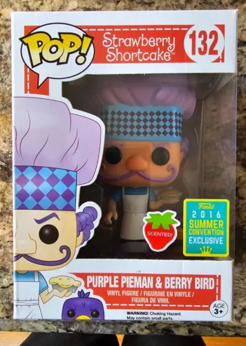 Funko POP! Strawberry Shortcake: Purple Pieman & Berry Bird 132 (Scented)