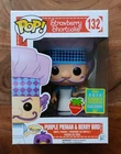 Funko Pop Strawberry Shortcake PURPLE PIEMAN & BERRY BIRD #132 SDCC Scented MIB