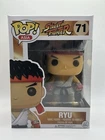 Funko POP! Street Fighter - Ryu #71 Asia PopLife RARE - Vaulted w/ Protector