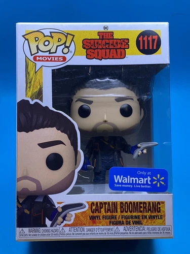 Funko Pop Suicide Squad Captain Boomerang #1117 Walmart Exclusive Funko Pop