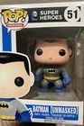 Funko Pop! Super Heroes - Batman [ Unmasked ] #51