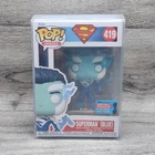 Funko Pop! Superman Blue #419 DC Universe 2021 NYCC Fall Convention Shared Excl