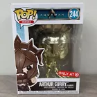 Funko Pop Target Exclusive Aquaman Arthur Curry As Gladiator Gold 244 Vinyl NEW